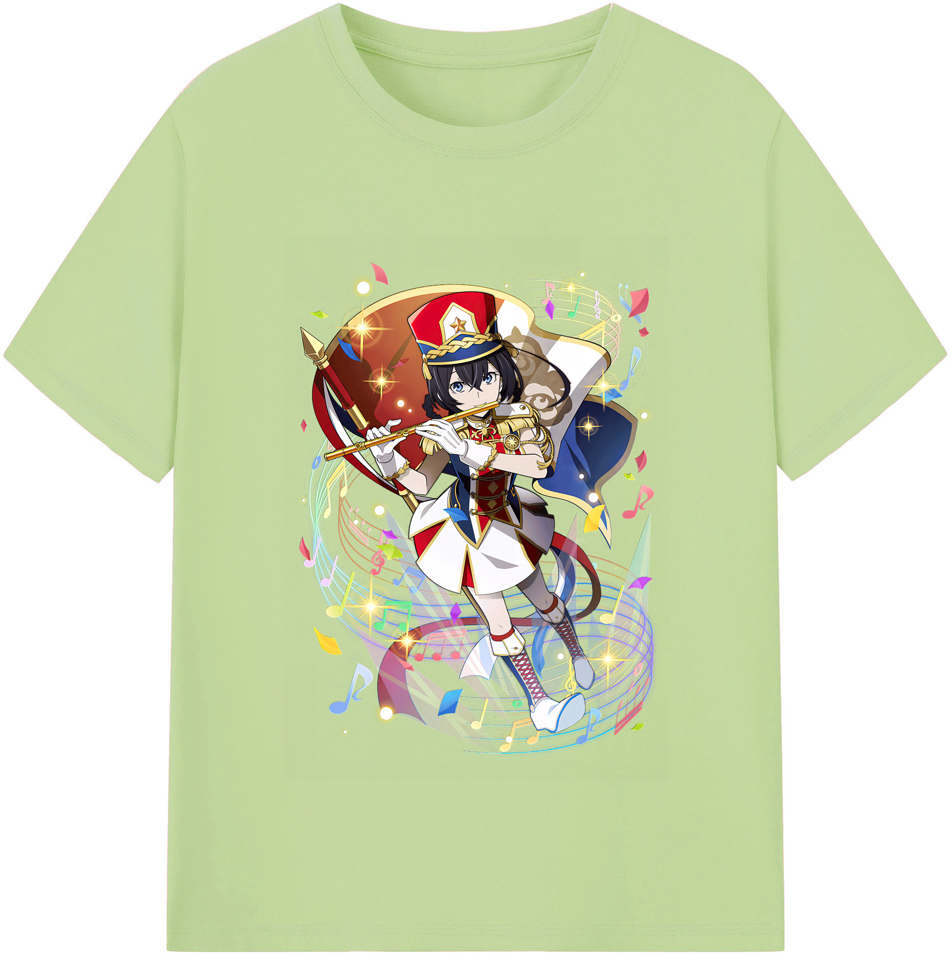 （画像用） 文豪ストレイドッグス Bungo Stray Dogs 綿100％半袖Tシャツ（フロントプリント）
